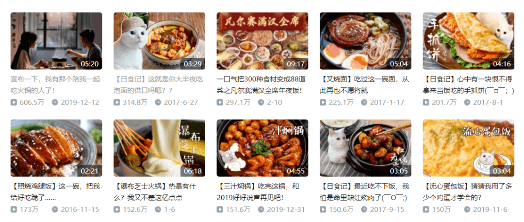 美食区女up主