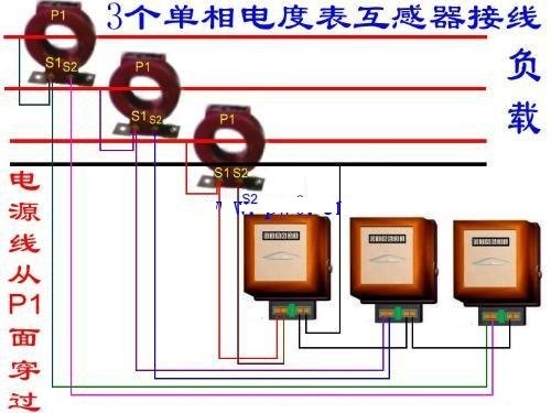 电流互感器怎么穿法