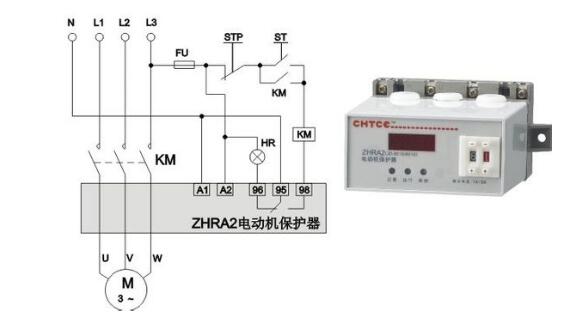 电动机保护器怎么接线视频