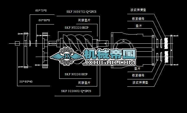 空气压缩机的装配图