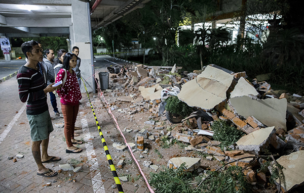 尼泊尔东北方向发生7.0级地震