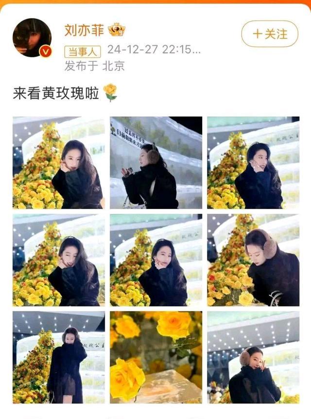 哈尔滨文旅发文欢迎刘亦菲