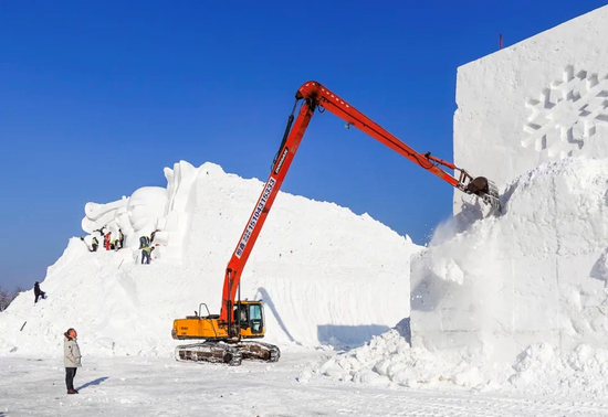 哈尔滨大雪雕没有黑科技只有纯净水